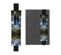 VVXBHGR Black Little Tree on The Prairie Prints - Estuche de piel de PVC para lápices, marcapáginas, 2 en 1, antideslizante, almacenamiento esencial para cuentas de viaje, Black, Talla única, Mochila