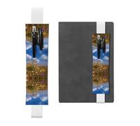 VVXBHGR Black Wildflowers on The Prairie Prints - Estuche de piel de PVC 2 en 1, antideslizante, almacenamiento esencial para cuentas de viaje, White, Talla única, Mochila escolar