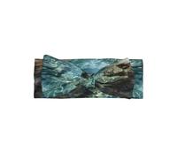 VVXBHGR Diadema con lazo para bebé con estampado de agua de manantial, suave, agradable al tacto y elástica para bebés de 0 a 6 meses