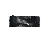 VVXBHGR Diadema con lazo para bebé con estampado de cielo estrellado brillante, suave, agradable al tacto y elástica para bebés de 0 a 6 meses