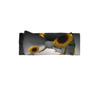 VVXBHGR Diadema con lazo para bebé con estampado de girasol al atardecer, suave, agradable al tacto y elástica para bebés de 0 a 6 meses