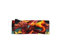 VVXBHGR Dragon King in Fire - Diadema de poliéster suave, agradable al tacto y elástica para bebés de 0 a 6 meses