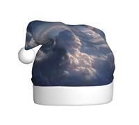 VVXBHGR El sombrero de Navidad con estampado de ballena voladora para adultos es suave y ligero