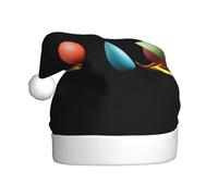 VVXBHGR El sombrero de Navidad con estampado de conejo de Pascua para adultos es suave y ligero