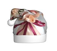 VVXBHGR El sombrero de Navidad con estampado de ramo de flores para el día de la madre para adultos es suave y ligero