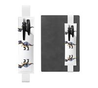 VVXBHGR Estuche de piel de PVC con estampado de dinosaurios gigantes, 2 en 1, antideslizante, esencial para cuentas de viaje, White, Talla única, Mochila escolar