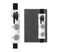 VVXBHGR Estuche de piel de PVC con estampado de laberinto, 2 en 1, antideslizante, esencial para cuentas de viaje, Black, Talla única, Mochila escolar