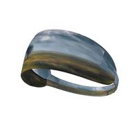 VVXBHGR Little Tree on the Prairie - Diadema elástica para ejercicio para hombres y mujeres, suave, de secado rápido