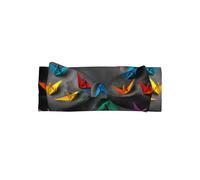 VVXBHGR Origami Thousand Paper Crane Prints - Diadema de poliéster suave, agradable al tacto y elástica para bebés de 0 a 6 meses