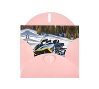 VVXBHGR Tarjeta de felicitación rosa con diseño de cheques en blanco y perlas, hermoso bloque de notas en blanco, impresiones avanzadas de motos de