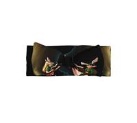 VVXBHGR The Elf of Learning Magic Books Prints - Diadema de poliéster suave, agradable al tacto y elástica para bebés de 0 a 6 meses