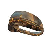 VVXBHGR The Rainbow After the Rain - Diadema elástica para ejercicio para hombres y mujeres, suave, de secado rápido