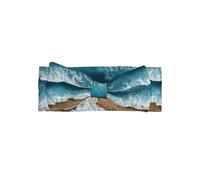 VVXBHGR The waves on the beach Prints - Diadema de poliéster suave, agradable al tacto y elástica para bebés de 0 a 6 meses