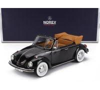 VW 1303 CABRIO 1972 BLACK 1:18