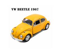 (VW Beetle 1967) Modelo de coche de metal fundido a presión 1:36 Replica Chevrolet Camaro SS 1969 Miniatura