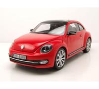 VW Beetle Escarabajo 2012 Rojo Modelo De Coche 1:18 Welly
