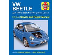 VW Beetle Petrol & Diesel (Apr 99 - 07) Haynes Repair Manual