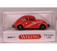 VW Escarabajo 1200 Modelo Navideño (Feliz Navidad) 1:87 Wiking 003003