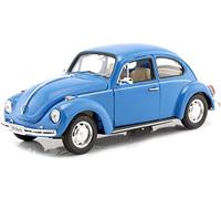 VW Escarabajo, Azul Claro, 1972, Modelo de Coche, Terminado, Welly 1:24