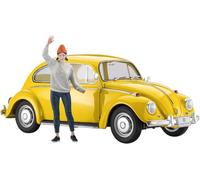Vw Escarabajo Tipo 1, 1967, Con Figura 1:24 Kit De Modelo De Plástico HASEGAWA