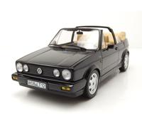 VW Golf 1 Cabrio 1992 Negro Modelo De Coche 1:18 Norev