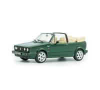VW Golf 1 Cabrio Clásico 1992 Verde Oscuro Modelo De Automóvil 1:43 Solido