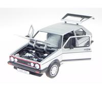 VW Golf 1 GTI Serie 2 1982 plata coche en miniatura 18039 Welly 1:18