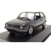 VW Golf 2 1985 Negro Metálico Coche a Escala 1:43 Maxichamps
