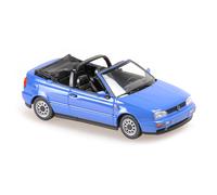 VW Golf 3 convertible 1997 azul modelo de coche 940055530 Maxichamps 1:43