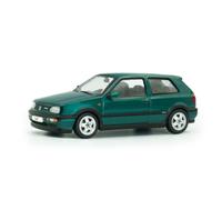 VW Golf 3 VR6 1994 Verde Metálico Coche Modelo 1:43 Solido