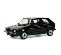 VW Golf MK1 L 4-puertas negro modelo de coche S1800209 Solido 1:18