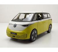 VW ID. Buzz 2023 Blanco Amarillo Coche De Modelo 1:25 Maisto