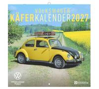 VW Käferkalender 2027: Wandkalender 30x30 cm (30x60 cm geöffnet) mit 12 Fotografien ikonischer VW Käfer-Modelle und Notizkalendarium