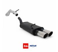 VW Golf 4 (1J) Silenciador Deportivo 2x76mm MS-DESIGN