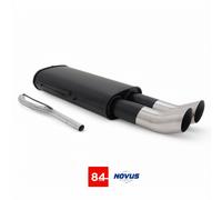 VW Passat 35i (B3/B4) Silenciador Deportivo 2x76mm DTM