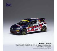VW POLO GTI R5 #21 N. GRYAZIN / K. ALEKSANDROV RALLYE MONTE CARLO 2021