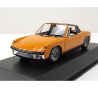 VW PORSCHE 914/4 1972 Naranja Modelo De Coche 1:43 Maxichamps