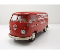 VW T1 Bus Kasten 1963 Azul Modelo De Coche 1:18 Welly