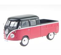 VW T1 Bus DoKa Doppelkabine 1961 rojo schw coche en miniatura 840218 Norev 1:43