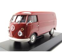 VW T1 Bus Furgoneta 1963 Coche a Escala Rojo 1:43 Maxichamps