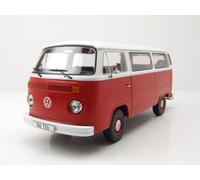 VW T2 b Bus 1972 Modelo Coche 1:18 Blanco Rojo KK Scale, Metal