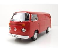 VW T2 b Bus Kastenwagen 1972 Rojo/Blanco 1:18 Modelo Die-Cast con OVP KK Scale