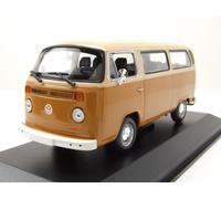 VW T2 Bus 1972 Beige Marrón Modelo De Coche 1:43 Maxichamps