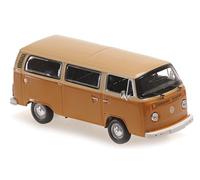 VW T2 Bus 1972 beige+marron modelo de coche 940053001 Maxichamps 1:43