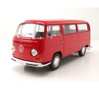 VW T2 Bus 1972 Coche a Escala Rojo 1:24 Welly