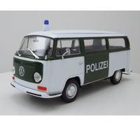 VW T2 Bus 1972 Policía Coche De Modelo 1:24 Welly