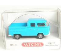 VW T2 Doble Cabina (Azul Hielo) 1967-1971 1:87 Wiking