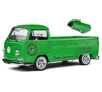 VW T2 Pick Up Rooster Speed Motorcycle Custom 1968 Verde 1:18 Modelo Solido