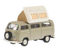 VW T2a Campingbus beige Klappdach abierto modelo de coche 2670800 Schuco 1:87
