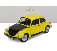 VW VOLKSWAGEN - BEETLE 1303 MAGGIOLINO 1973 amarillo y negro 1/18 de NOREV 18...